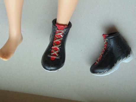 Čierne topánky ken,