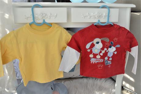 2x tričko-74/80, 74