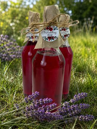 Levandulovy sirup,