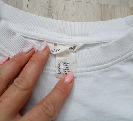 Mikinková top h&m č.158/164, h&m,158