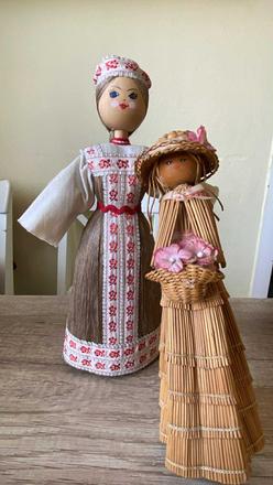 Starožitné bábiky cena za obe spolu, 