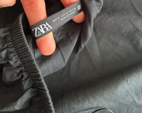 Krásny top s mašľou na chrbte značky zara, zara,s