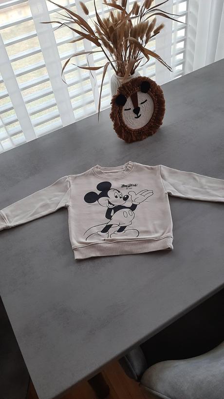 Mikina mickey, h&m,98