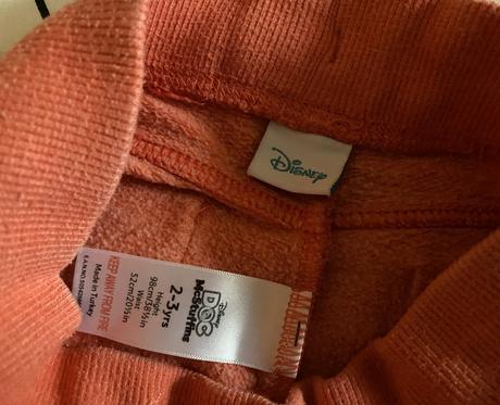 Teplé tepláky disney s aplikáciami v. 98, disney,98