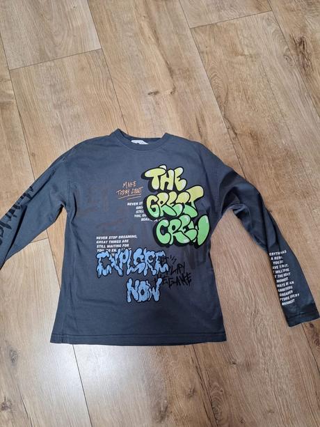 Tričko s dlhym rukavom, zara,140