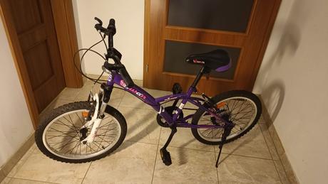 Dievčenský bicykel swan 20", takmer nový, 20