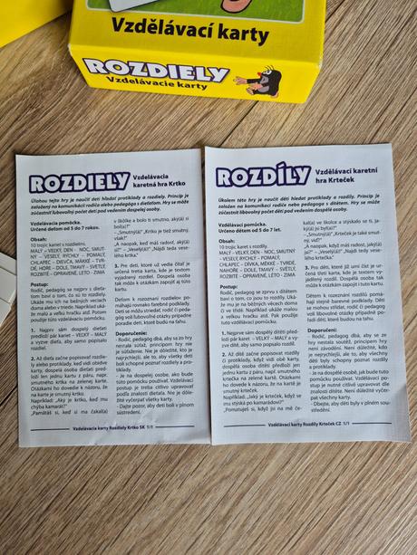 Rozdiely - didaco - krtko, 