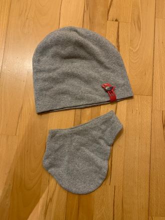 Dievčenská čiapočka so šálikom, broel,140