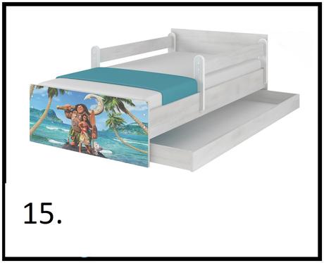 Detská posteľ disney komplet celá 17 vzorov, šírka (cm): 90,dĺžka (cm): 180