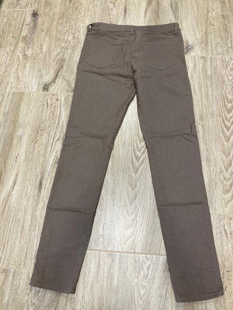 Dámske hnedé nohavice, tezenis,m