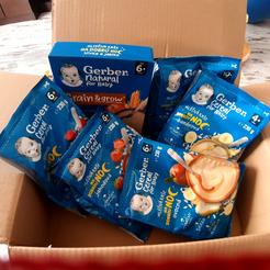 GERBER Cereal mliečna kaša kakaová na dobrú noc