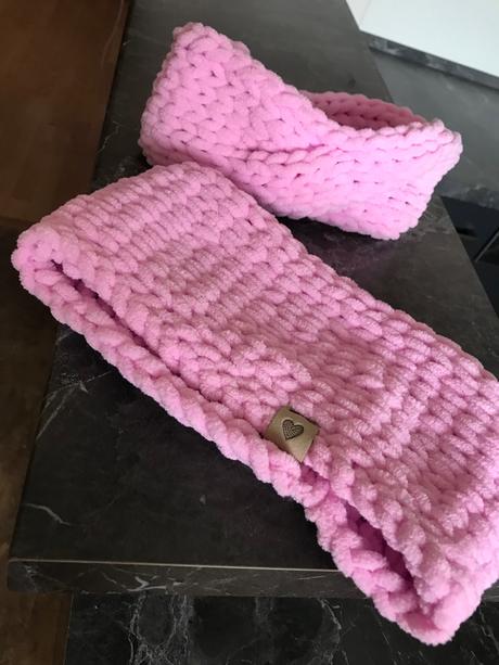 Set čelenka a šál, 