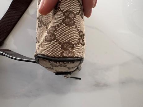 Gucci cloth belt bag ľadvinka, gucci