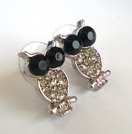 Náušnice sovička,