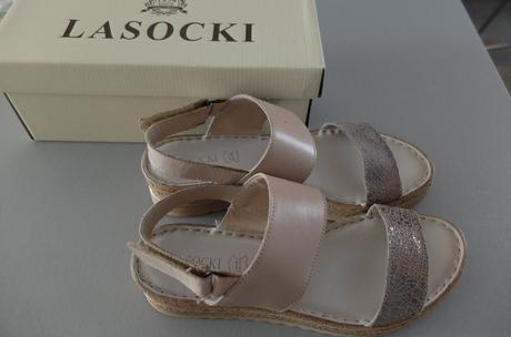 Kožené sandále 40, lasocki,40