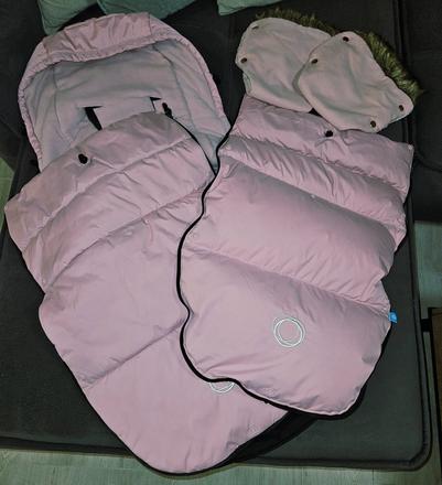 Bugaboo fusak 2 v 1 + rukavniky, bugaboo