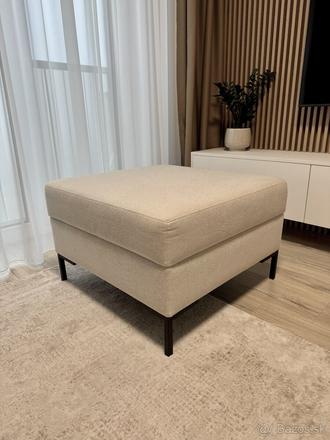 Dizajnová podnožka / taburetka westwing luna, 