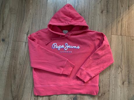Crop mikina pepe jeans, pepe jeans,xs