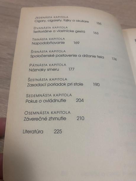 Psychológia reč tela allan pease,