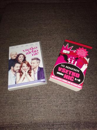 Kniha plus dvd všetko alebo nič, 