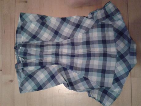 Kockovaná košeľa s krátkym rukávom, č. l, takko, takko,l