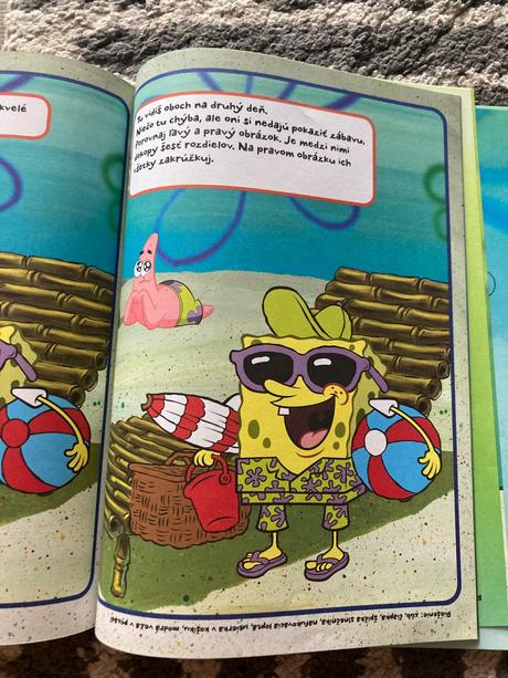 Spongebob knižka pre predškolákov,