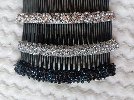 Hrebienky do vlasov ozdobné hrebene, 