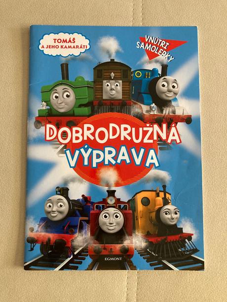 Knihy omaľovánky a úlohy tomáš a kamarati, 