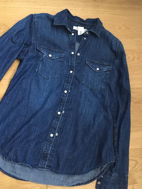 Hm rifľová košeľa 36, h&m,36