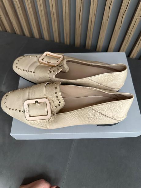 Högl bežové poltopánky, 38