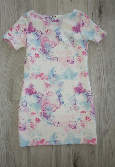 Kvetovane saty mini, gate,s