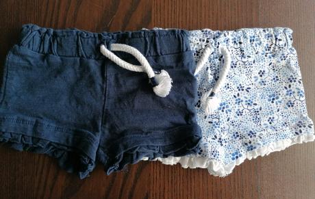 Modré kratasy 2 ks, f&f,62