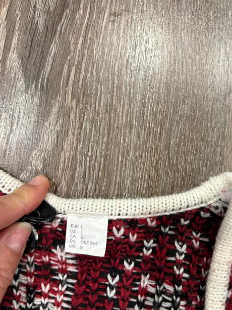 H&m krasny damsky kardigán l, h&m,l