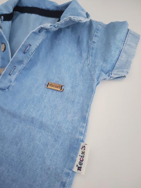 Tenká riflová košieľka, 74