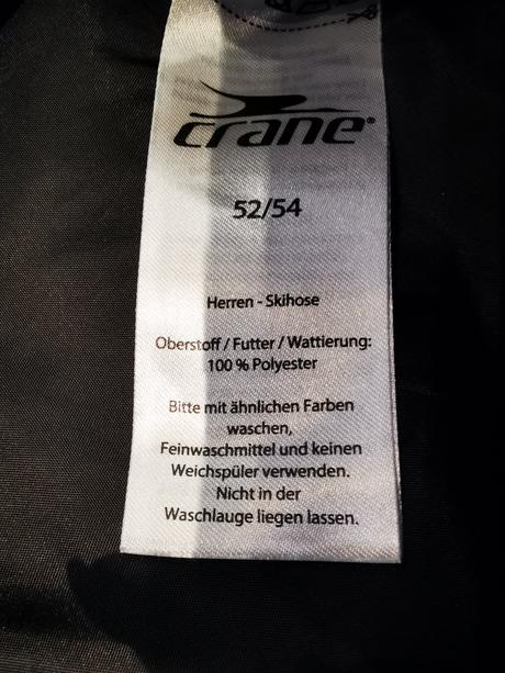 Lyžiarske nohavice, v. 52/54, 52