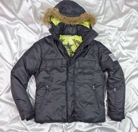 Luxusná zimná bunda, s