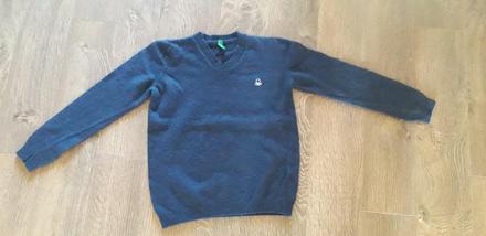 Vlnený svetrík 116-122, benetton,116