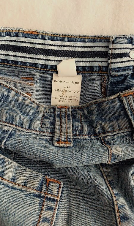 Úžasná riflová sukňa s visačkou, calvin klein,26