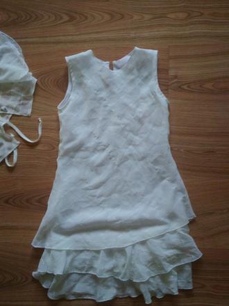 Detské šaty+bolerko, 128