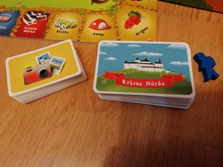 Spoločenská hra cestujeme po hradoch a zámkoch, 