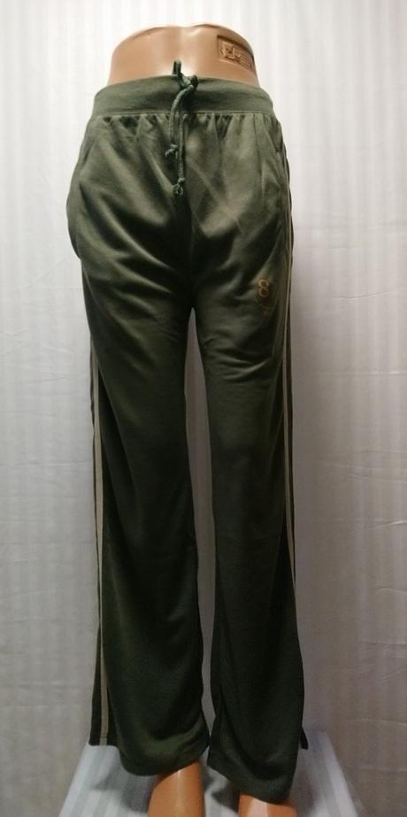 Dámske zelené tepláky, h&f hopefine, veľ. l, l