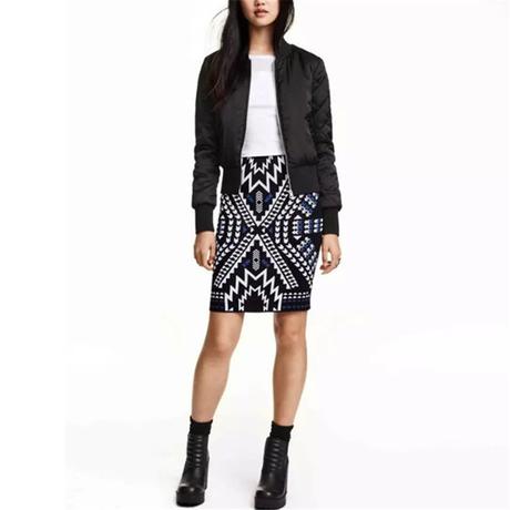 Modra vyteplena prechodna bomber bundicka s/m, m / s