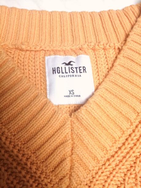 Pulovrik znackovy pre dievčatka vel. xs, hollister,xs