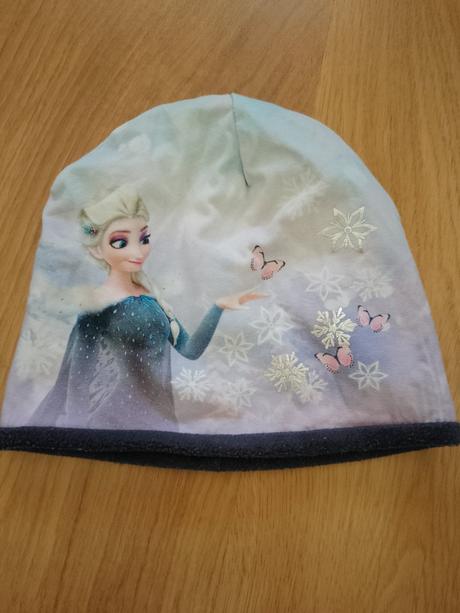 Frozen zateplená ciapka, h&m,110
