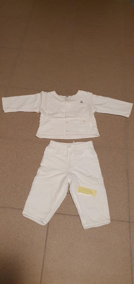 Nohavice a suknička s trakmi, veľ. 3-6 mes., 68