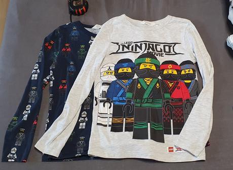 134/140 2ks lego ninjago, h&m,134