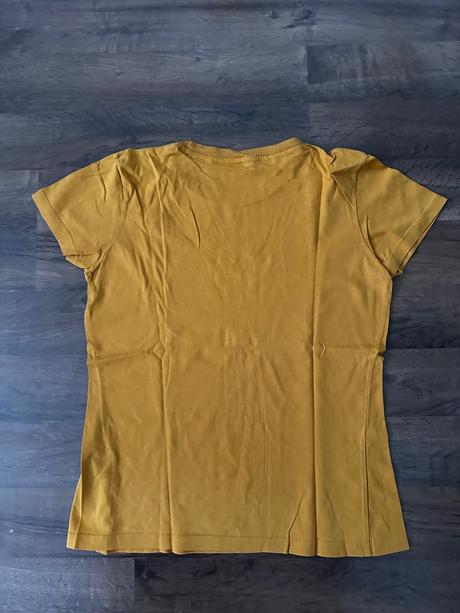 Horčicové alpha industries tričko, m