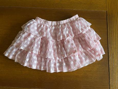 Bodkovaná suknička s volánikmi, disney,98