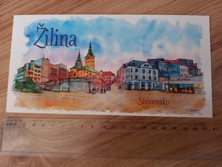Pohľadnica žilina, 