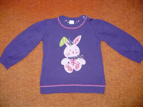 Svetrík so zajačikom, c&a,86